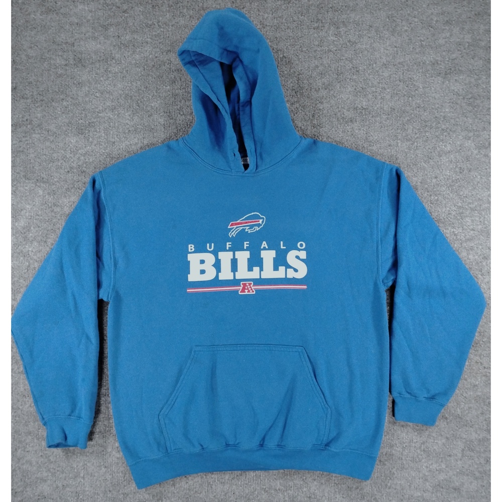 Athleisure Streetwear NFL Team Apparel Cotton Pullover Hoodie Large Sweatshirt